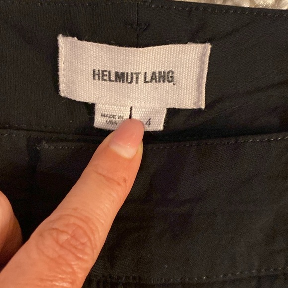 Helmut Lang Black Dress Pants Straight-Leg size 4 - Picture 2 of 6